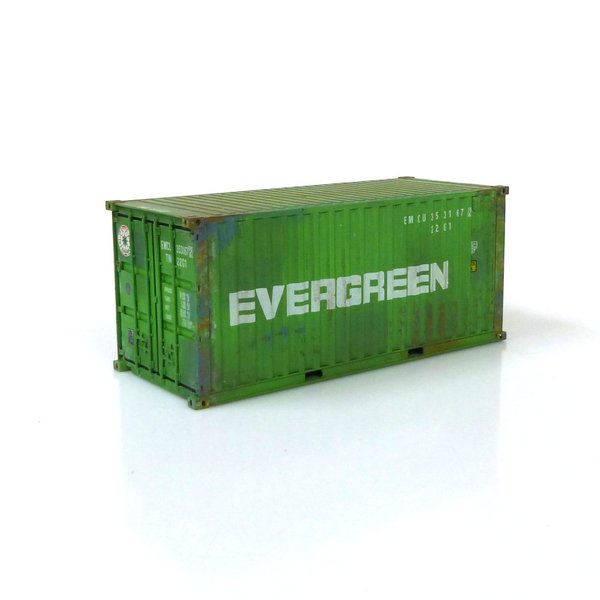 20' See-Container Evergreen 353167-2 Brückner 1:45