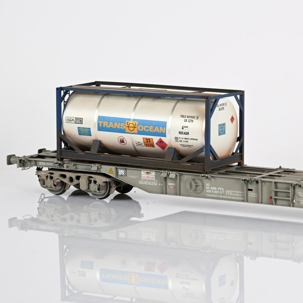 20' Tank- Container Transocean TOLU 947592-4 Prado 1:45