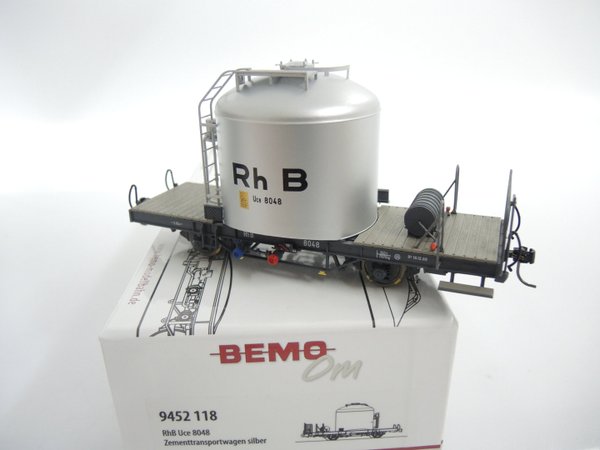 RhB Zementtransportwagen Uce 8048 Bemo 1:45