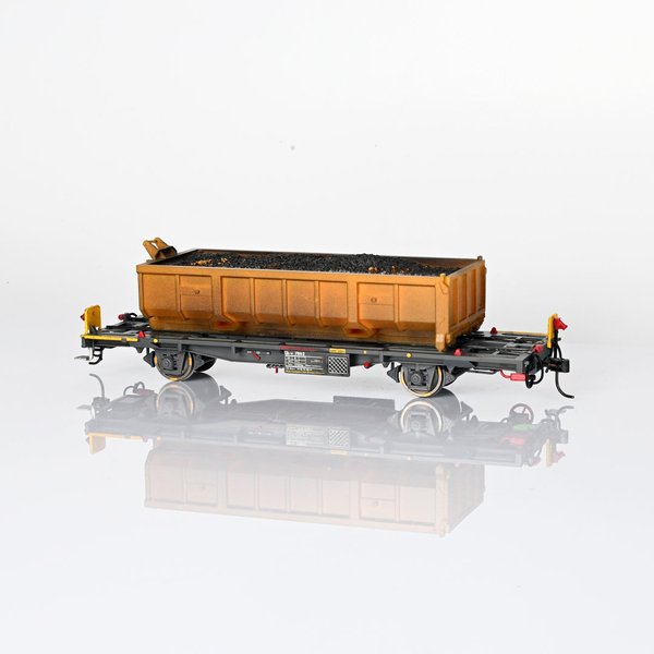 RhB Containertragwagen Lb-v 7862 Bemo 1:45