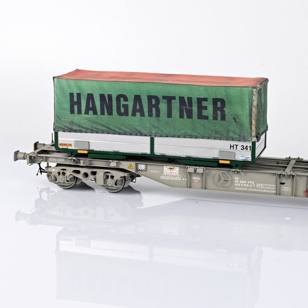 Wechselpritsche Hangartner HT341 Model Rail 1:45