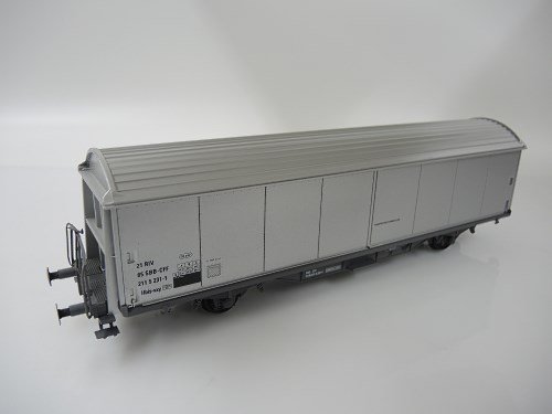 SBB Güterwagen Hbis-vxy 211 5 158-7 Allmo 1:45